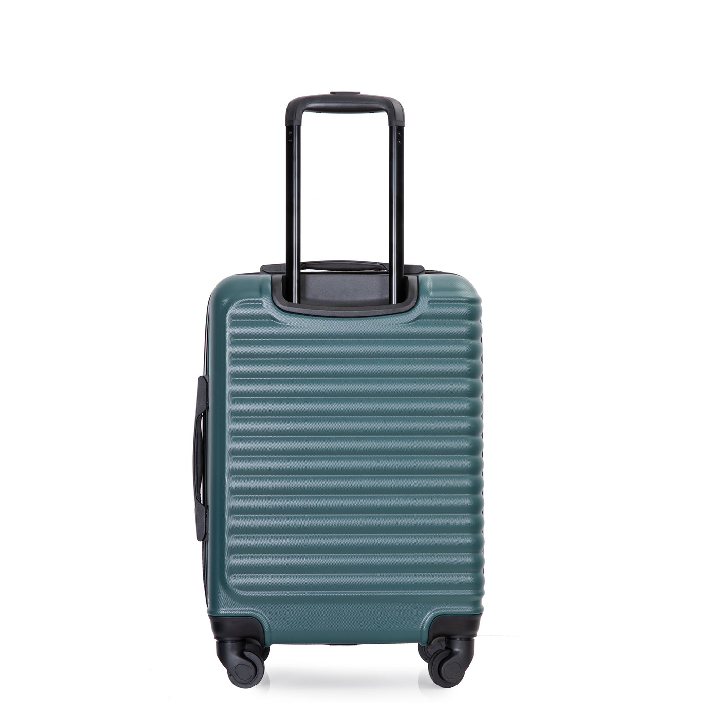 20" Carry on Luggage Lightweight Suitcase, Spinner Wheels, Green