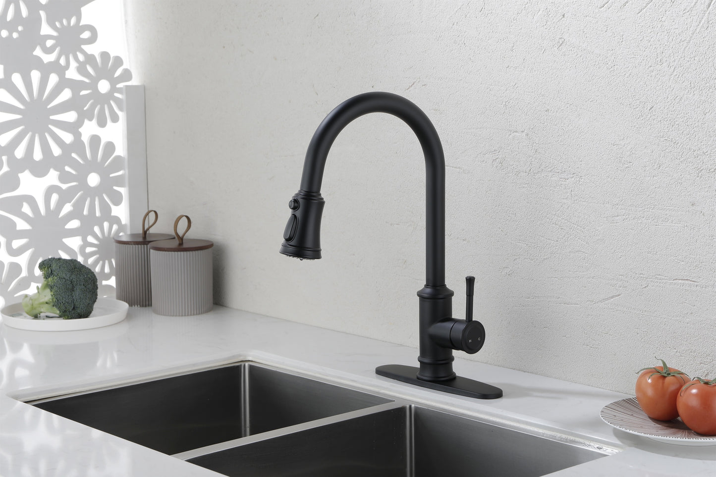 Kitchen Faucet with Pull Out Spraye