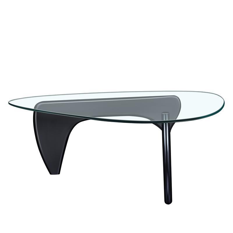 Modern Black Triangle Coffee Table for Contemporary Homes