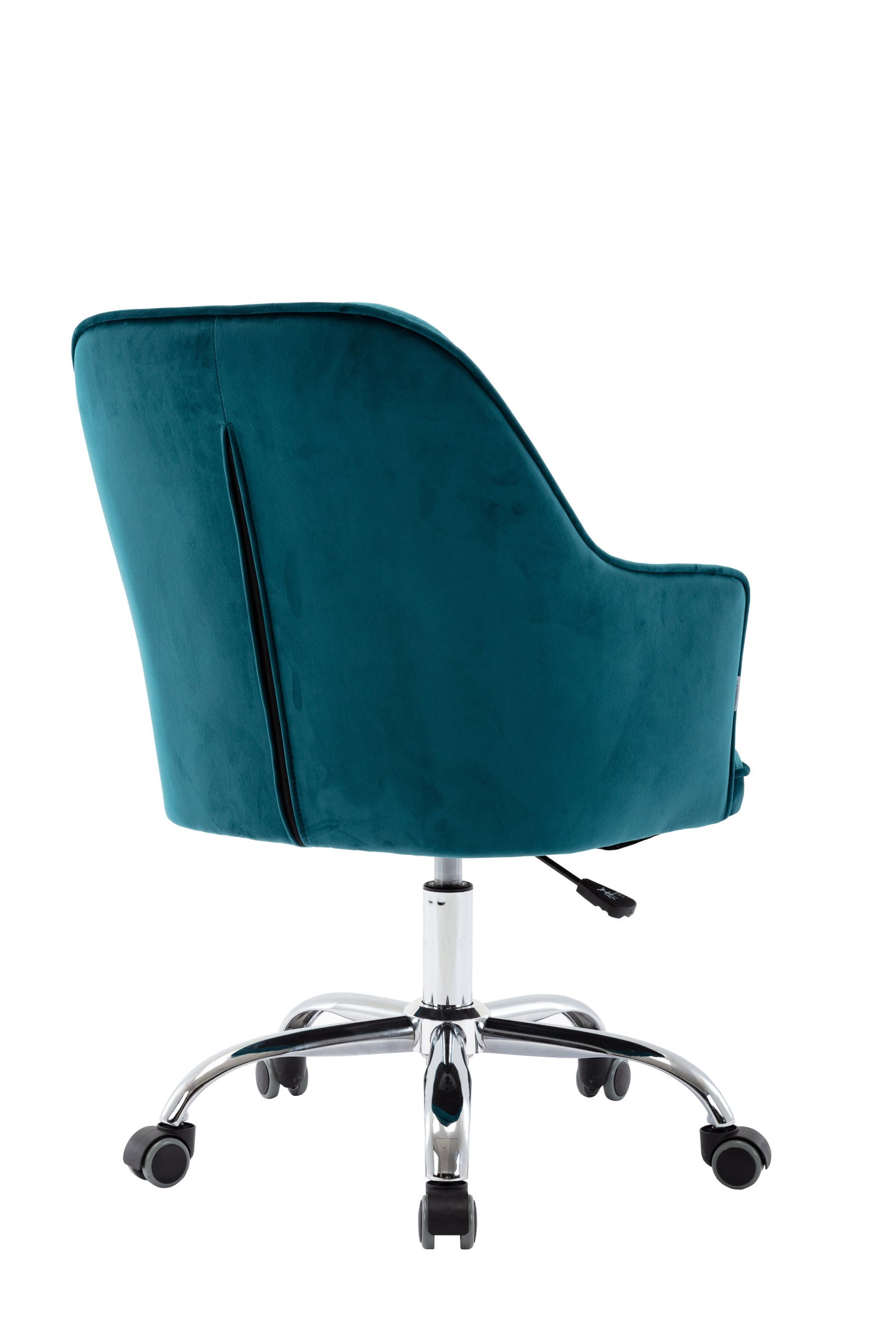 Velvet Swivel Shell Chair for Living Room, Office chair  Modern Leisure Arm Chair LAKE  BLUE