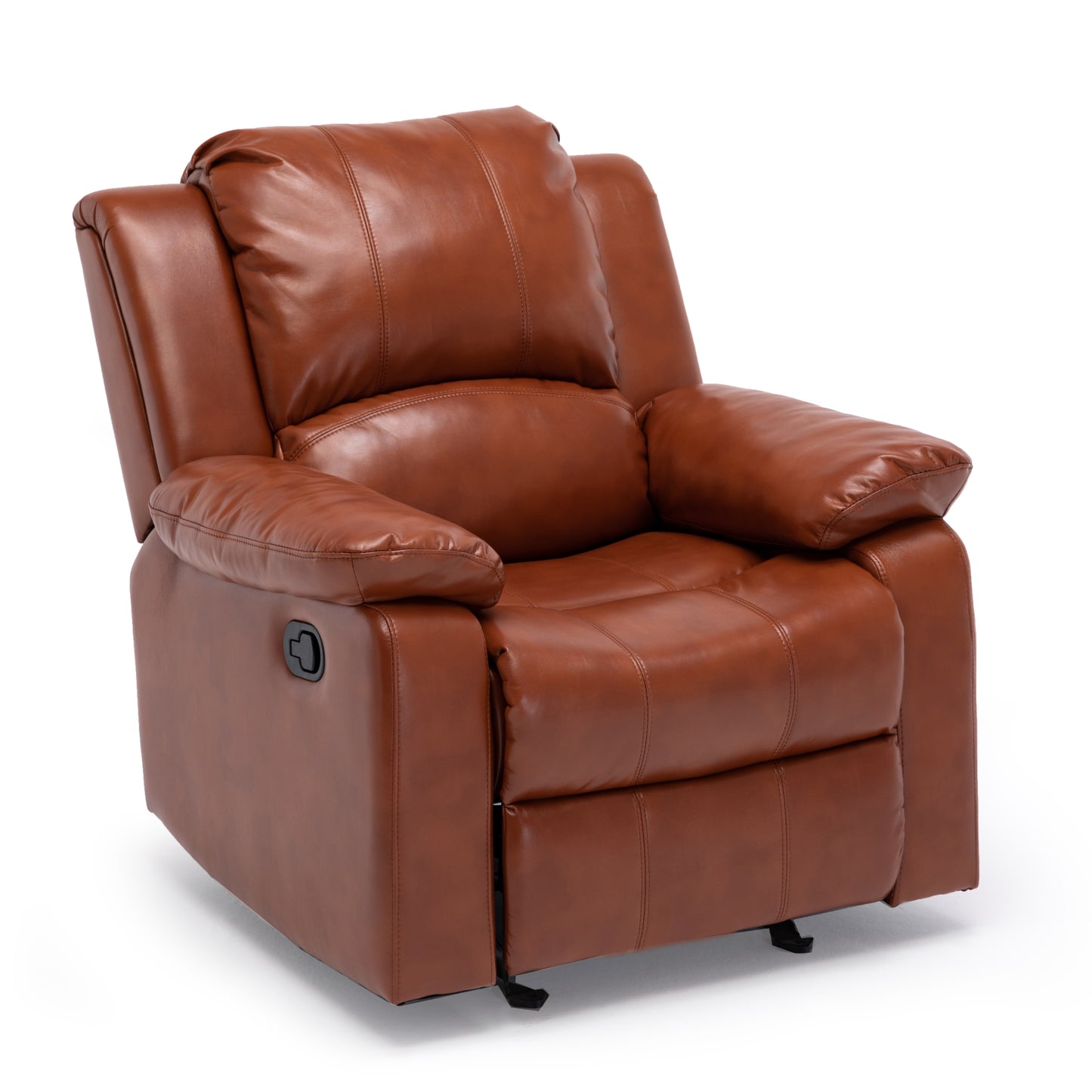 Charlotte Caramel Leather Gel Recliner