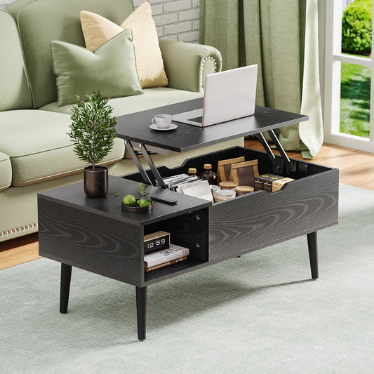 Transform your Living Space with the Sweetcrispy Lift Top Coffee Storage Wood Table