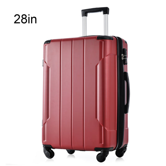 Hardshell Luggage Spinner Suitcase with TSA Lock Lightweight Expandable 28'' (Single Luggage)