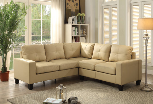 Newbury Beige Sectional Sofa