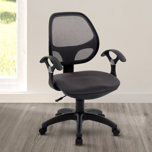 Midback Mesh Task Office Chair, Black