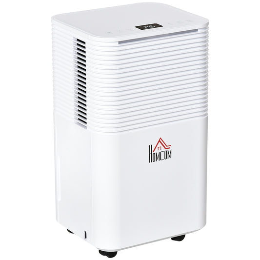 1500 Sq. Ft Portable Electric Dehumidifiers with 3-Color Lights and LED Display