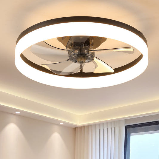 Modern Ceiling Fan with Adjustable LED Lights