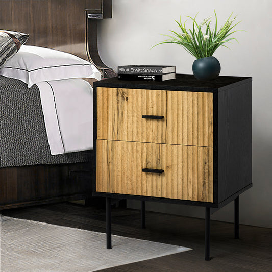 Sergio 2-Drawer Nightstand