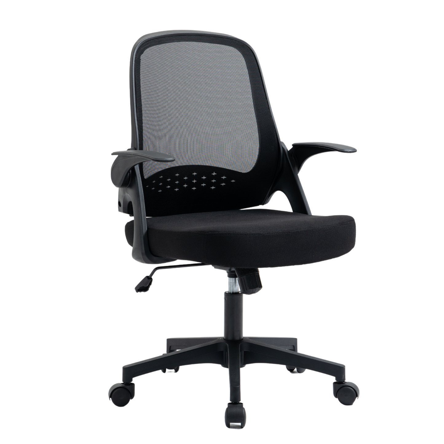 Ergonomic Office Chair Adjustable Height Computer Chair Breathable Mesh Home Office Desk Chairs with Wheels Executive Rolling Swivel Chair with Flip-Up Arms and Lumbar Support for Home/Study/Working