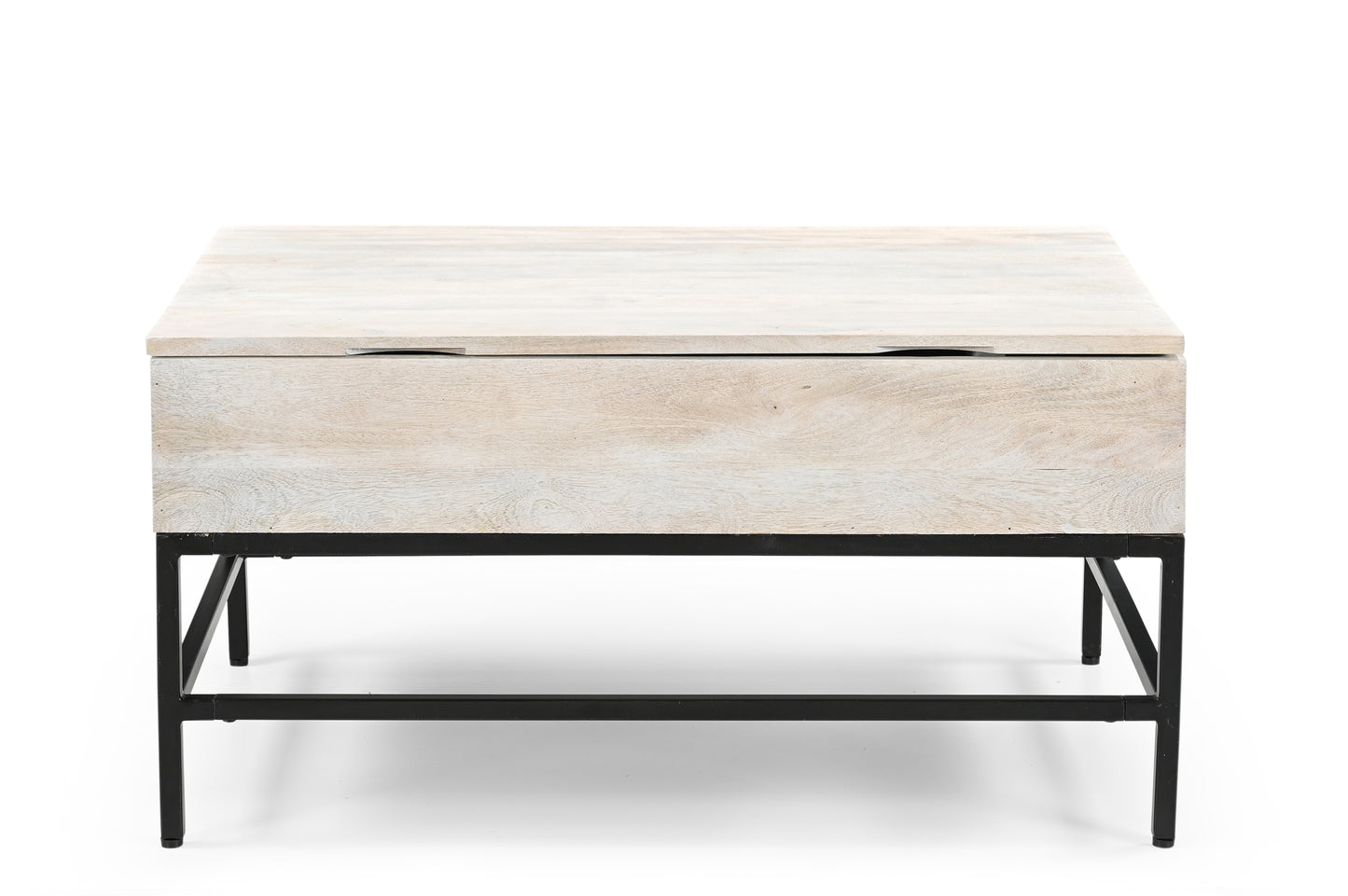 White Washed Lift Top Coffee Table