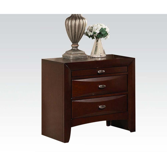 Ireland Nightstand in Espresso 21453