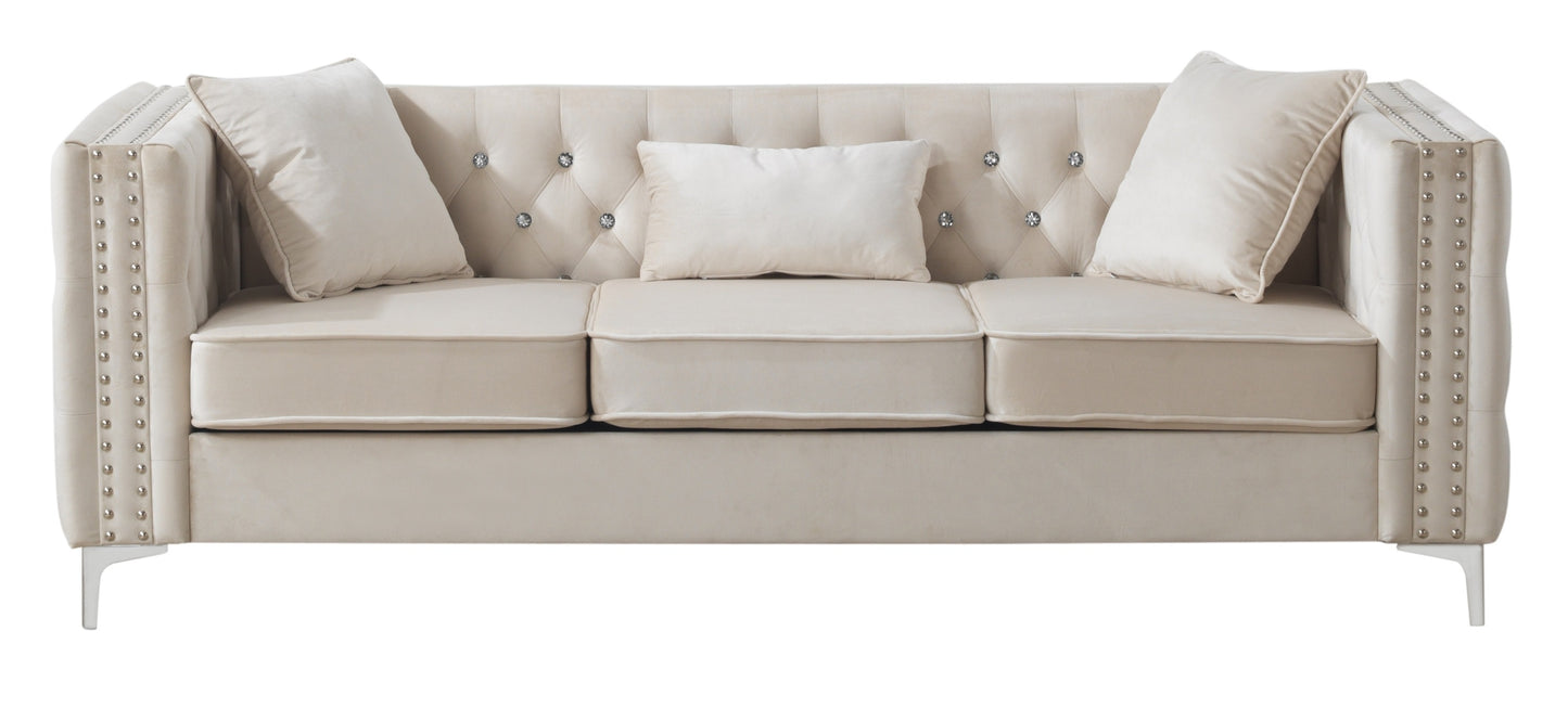 Paige G827A-S Sofa , IVORY