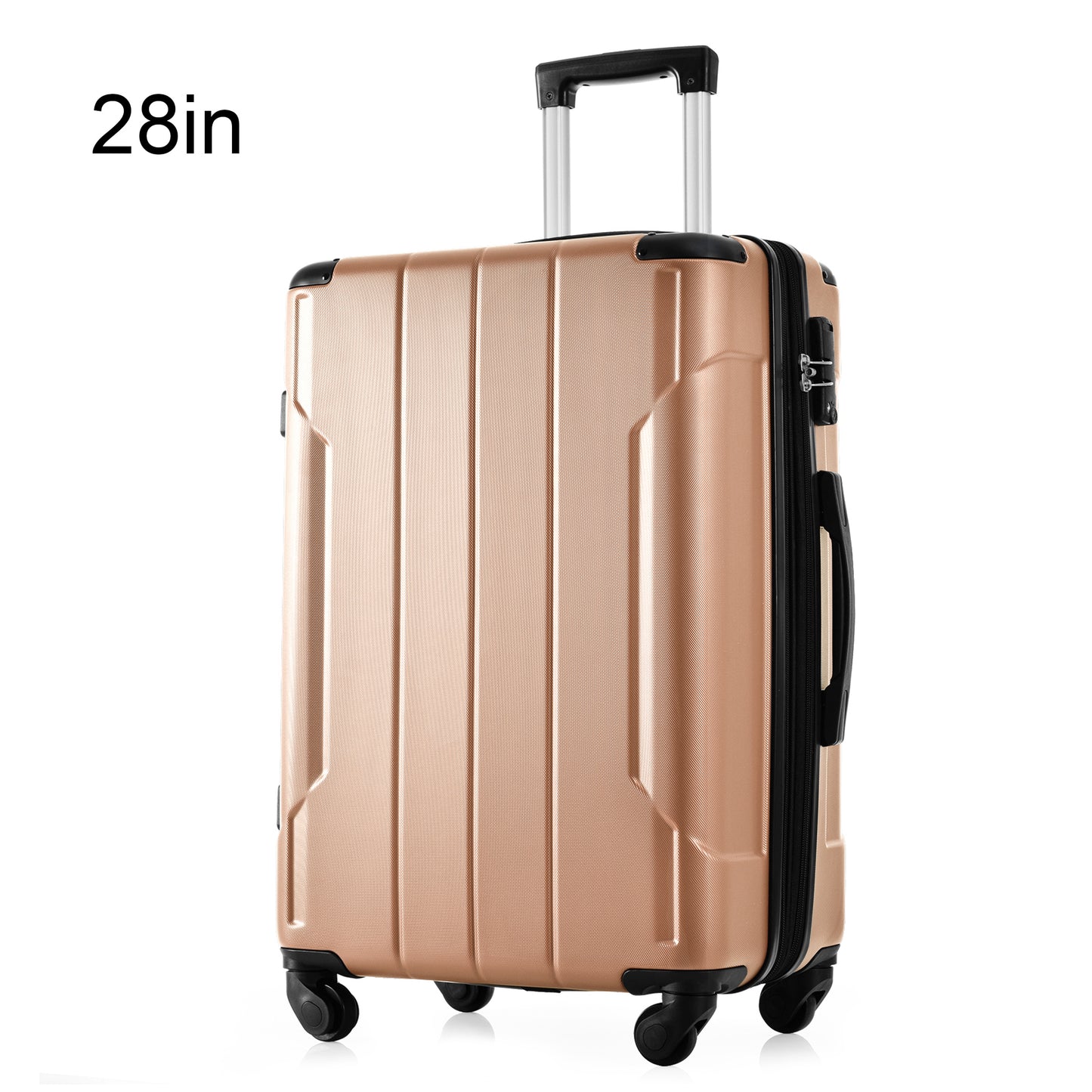 Hardshell Luggage Spinner Suitcase with TSA Lock Lightweight Expandable 28'' (Single Luggage)