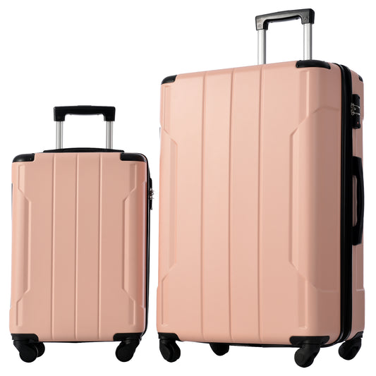 Hardside Luggage Sets 2 Piece Suitcase Set Expandable with TSA Lock Spinner Wheels for Men Women