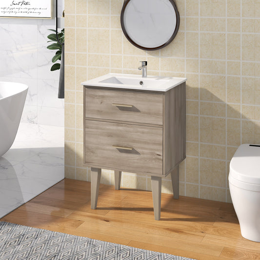 Argolis 24" Single Bathroom Vanity Set