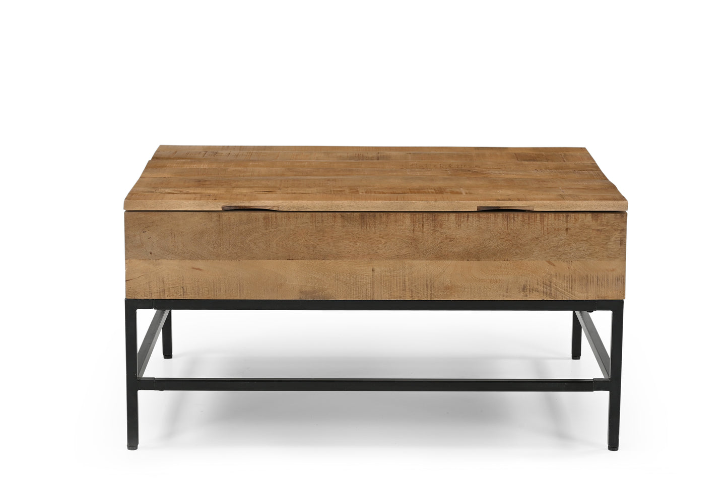 Natural Wood Lift Top Coffee Table