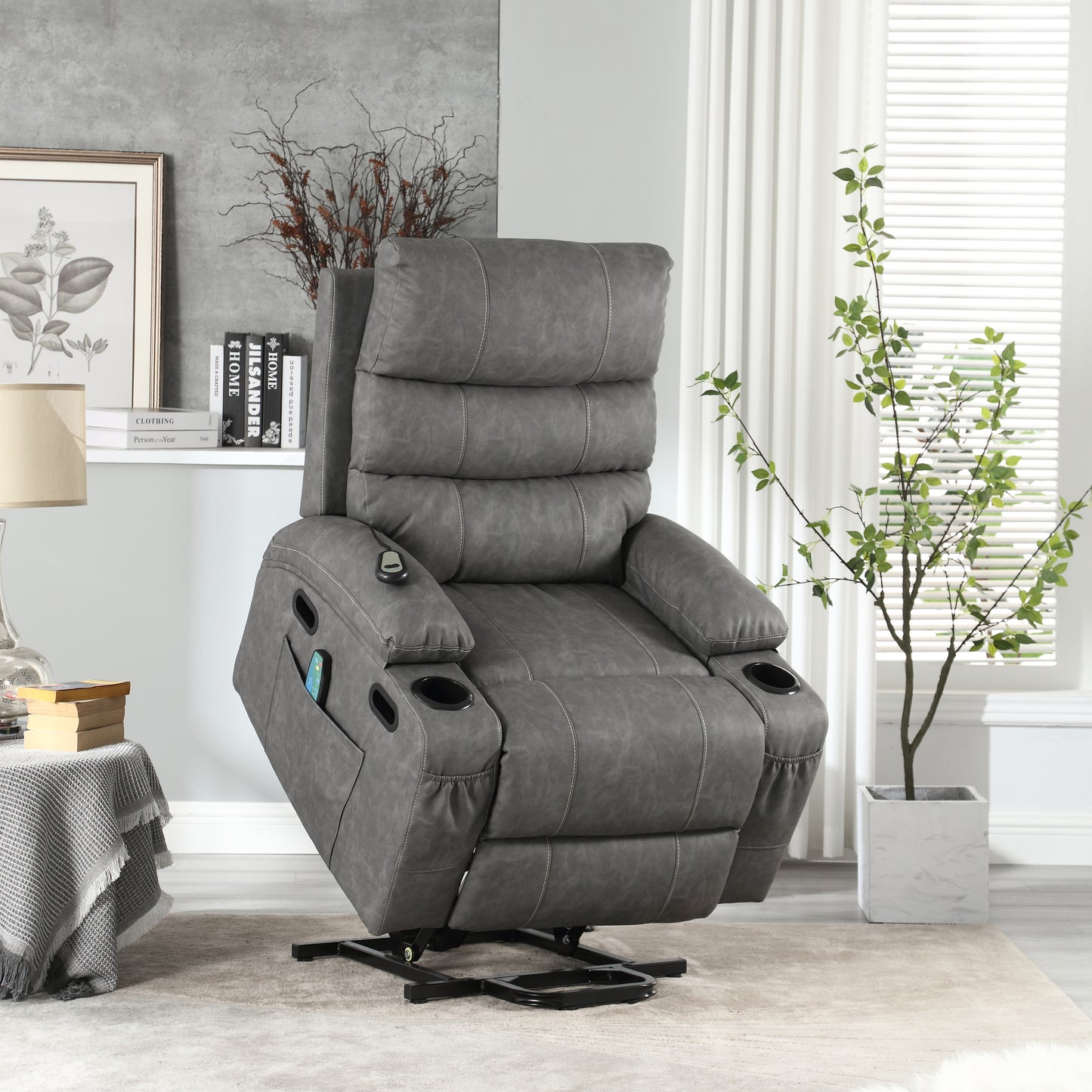 Lavish 21 Electric Power Lift Recliner Chair for Elderly with Deluxe Features