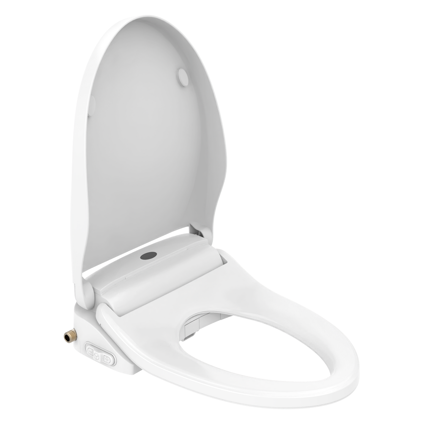 Elongated  Smart Toilet Seat  with Warm Air Dryer Warm Water and Night Light