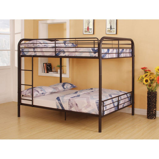 Elevate Bunk Bed in Dark Brown: An Impressive Full-Over-Full Sleeper