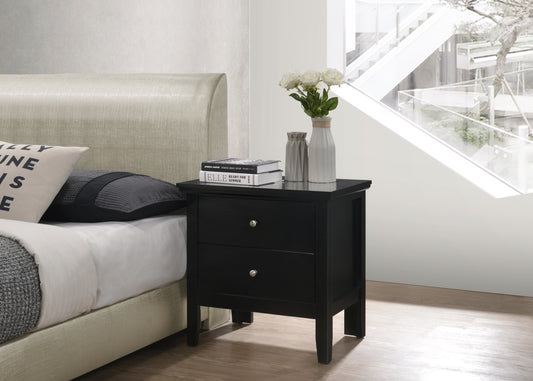 Primo G1336-N Nightstand , Black