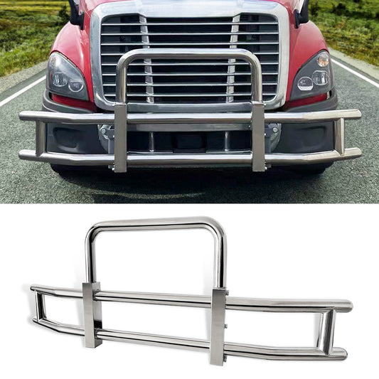 Deer Guard for Freightliner Cascadia 2008-2017 with Stainless Steel Brackets