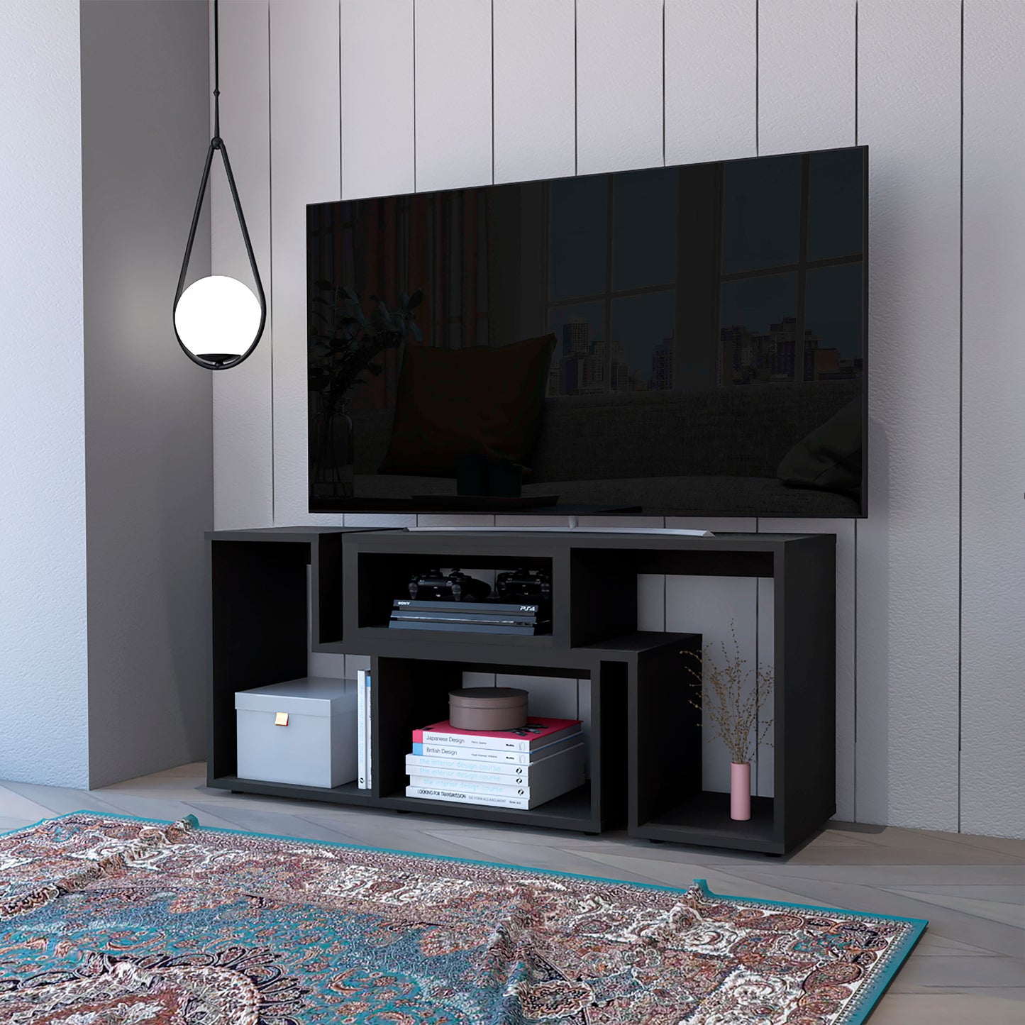 Anacapa Extendable TV Stand Black