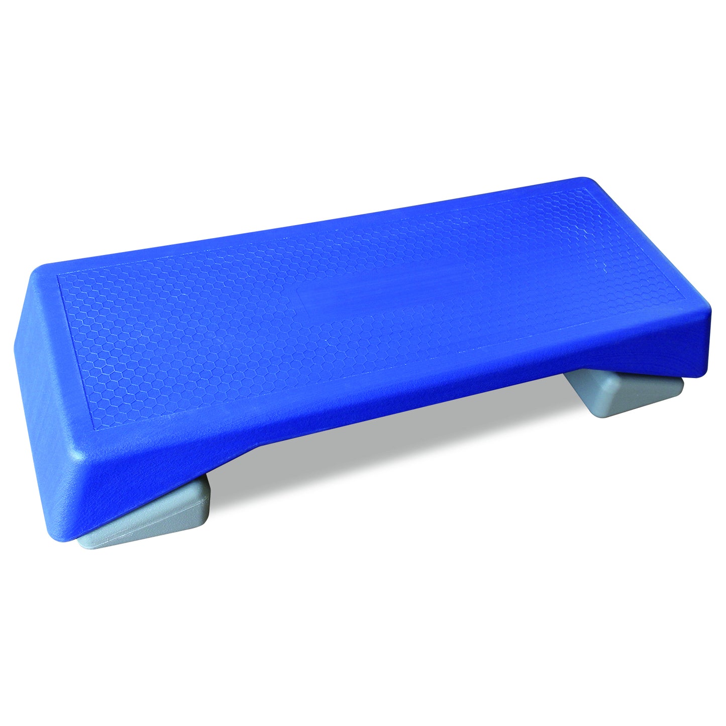 Aerobics Step Platform Height-Adjustable Fitness Equipment Stepper Trainer Exercise Step Platform Sliding Lifting Pad Blue