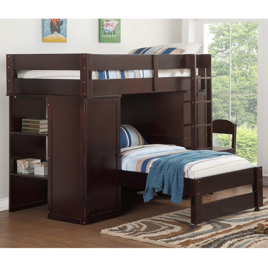 Lars Loft Bed & Ladder in Wenge 37495