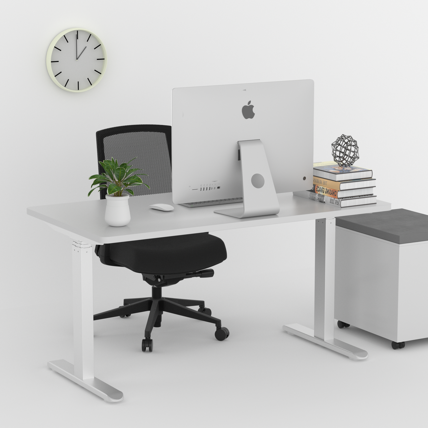 Height-Adjustable Electric Desk Frame with Dual Motors by ErGear