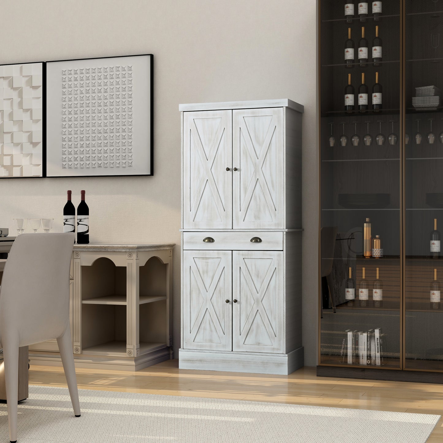 Cabinet with Storage, Sideboard Storage Cabinet for Dining Room,Living room