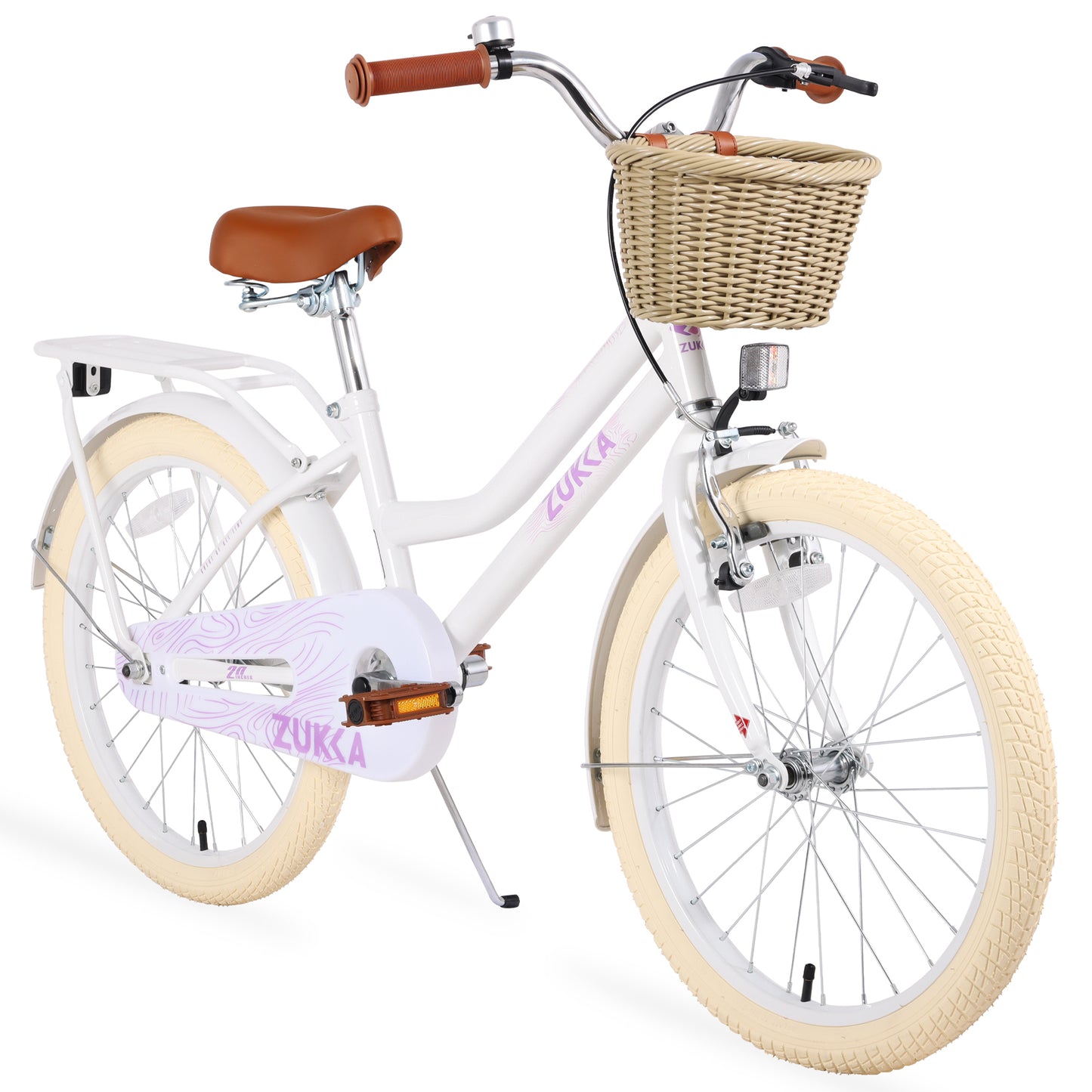 Multiple Colors,Girls Bike with Basket for 7-10 Years Old Kids,20 inch wheel ,No Training Wheels Included