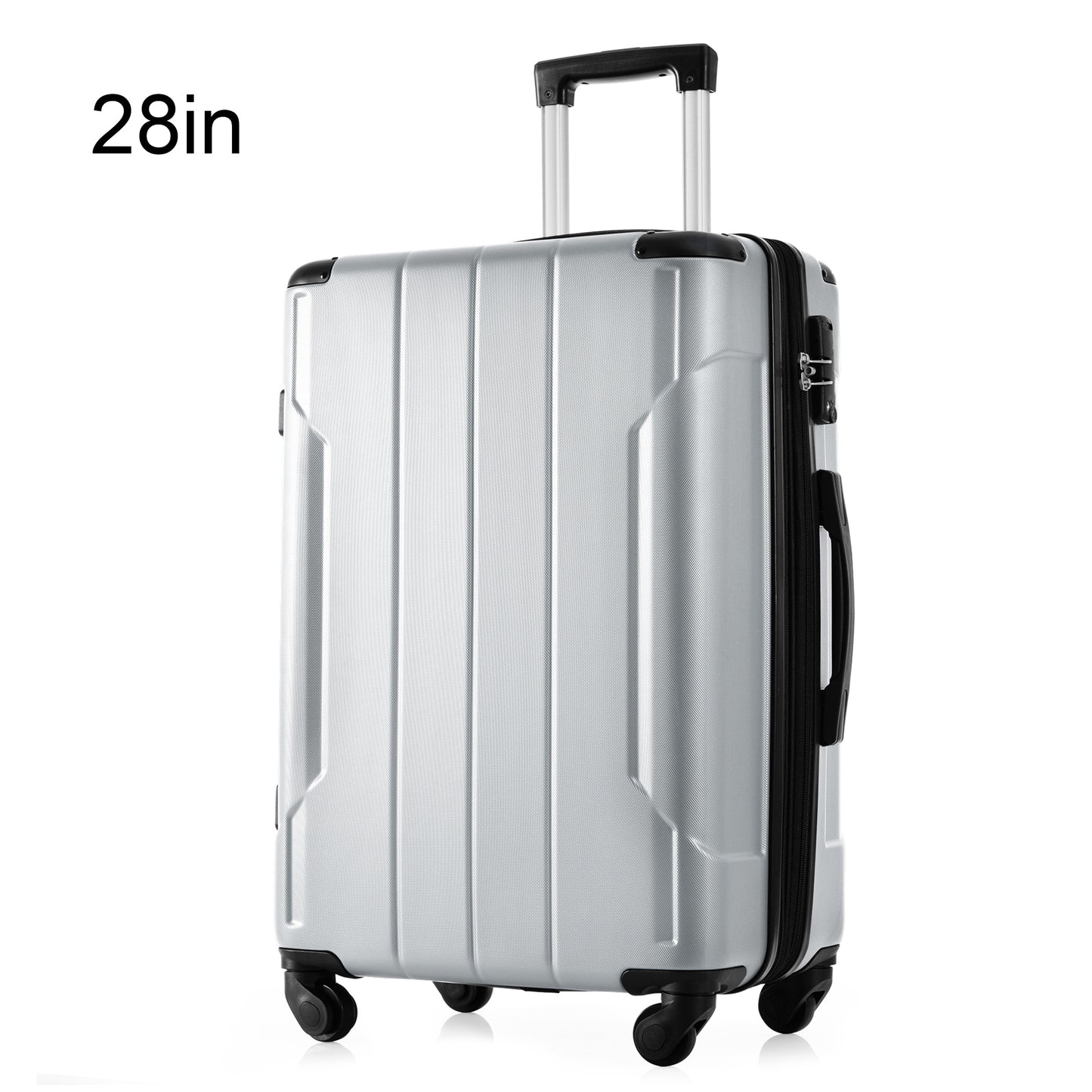 Hardshell Luggage Spinner Suitcase with TSA Lock Lightweight Expandable 28'' (Single Luggage)