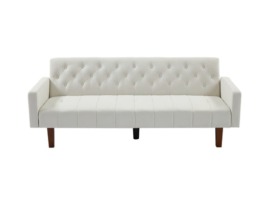 Beige Sofa Bed for Small Spaces