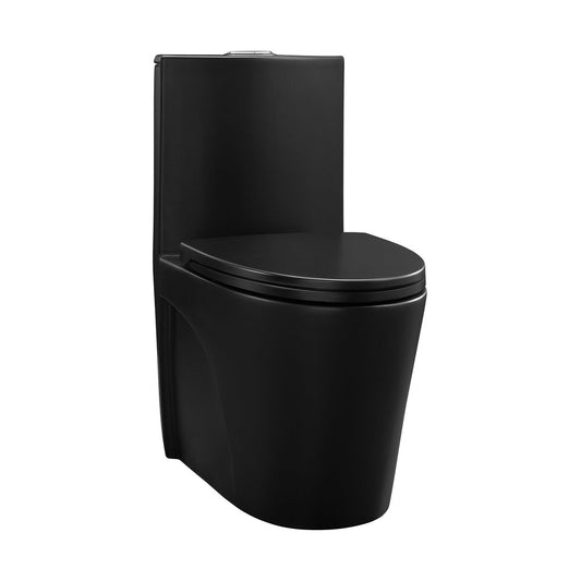 Elongated One-piece toilet