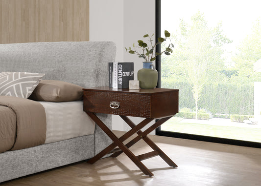 Xavier G0075-N Nightstand , Cappuccino