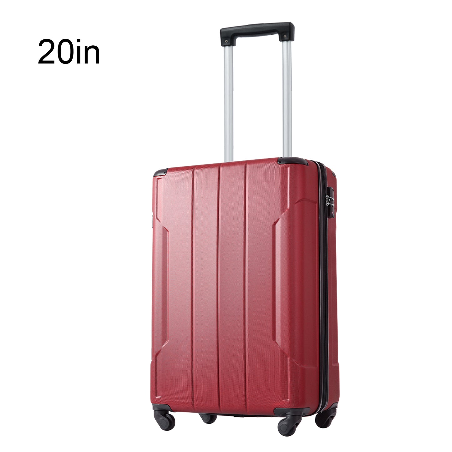 Hardshell Luggage Spinner Suitcase with TSA Lock Lightweight 20'' (Single Luggage)