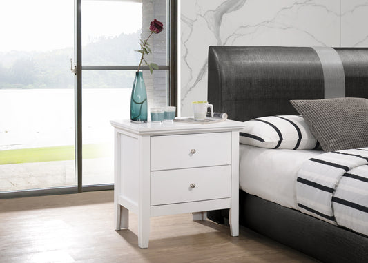 Primo G1339-N Nightstand , White