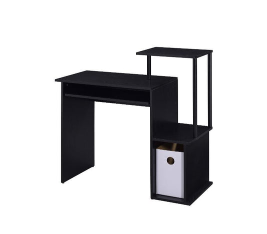 Lyphre Black Computer Desk with Industrial Style