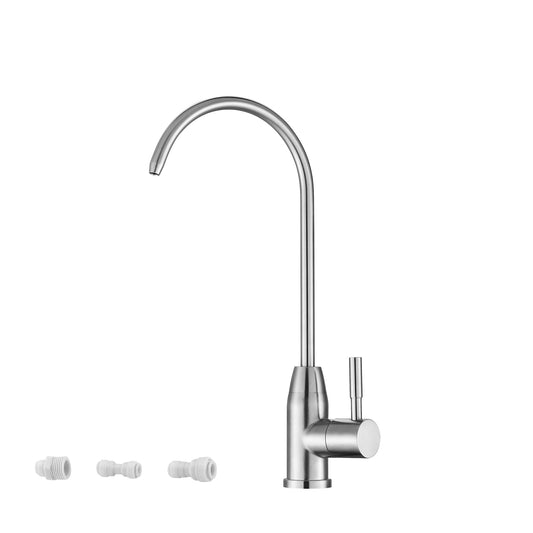 Lead-Free Drinking Water Faucet,Brushed Nickel Finish