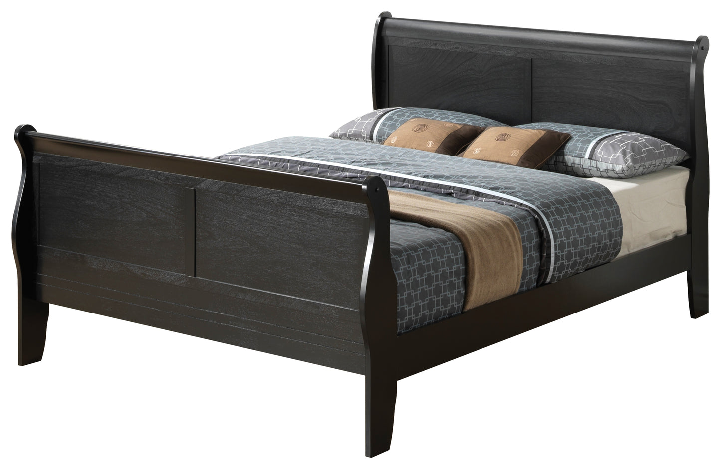 Louis Phillipe G3150A-FB Full Bed , Black