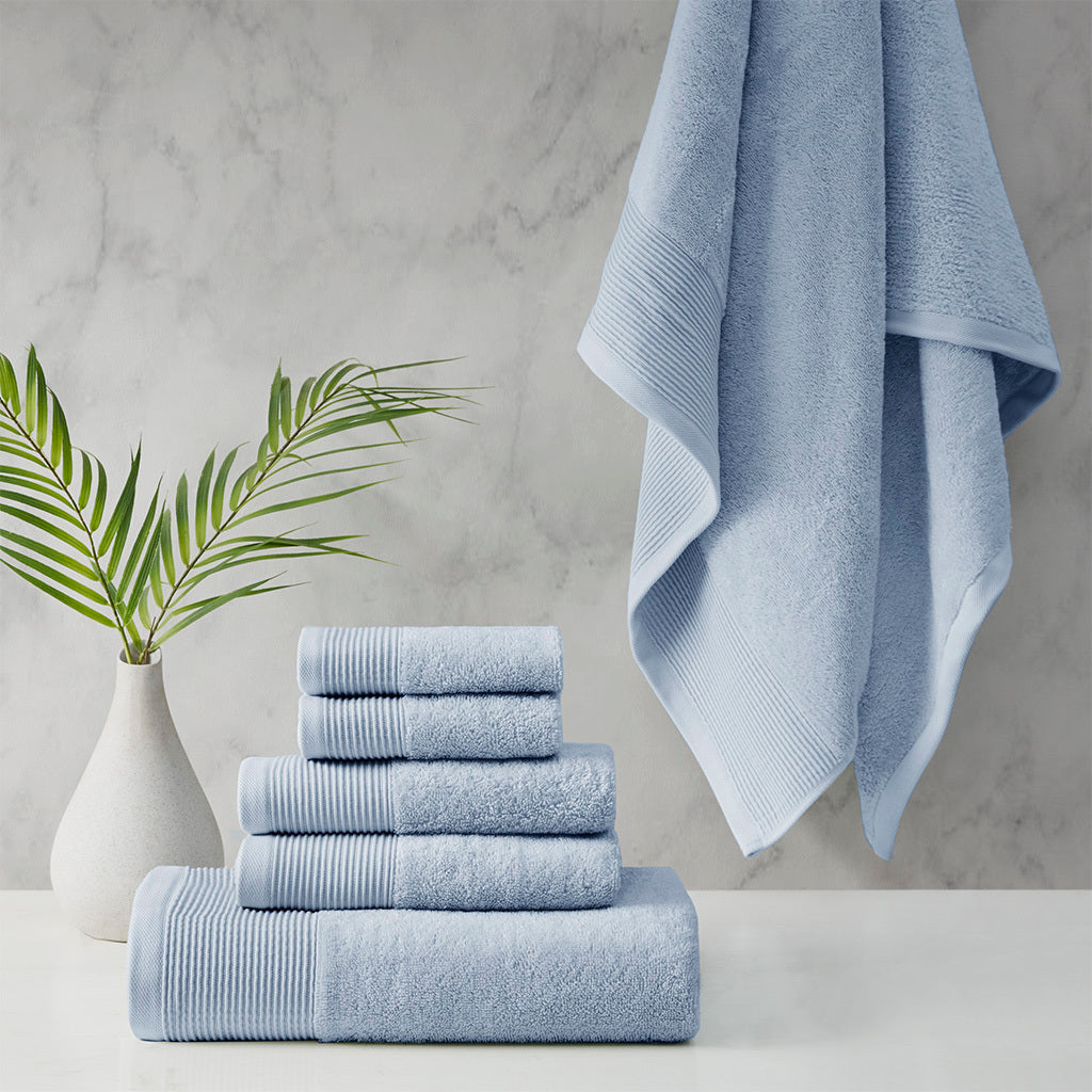 Eco-Friendly Silver-Infused Organic Cotton Tencel Towel Set