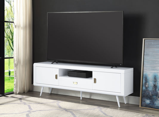 Elegant White High Gloss TV Stand LV00745