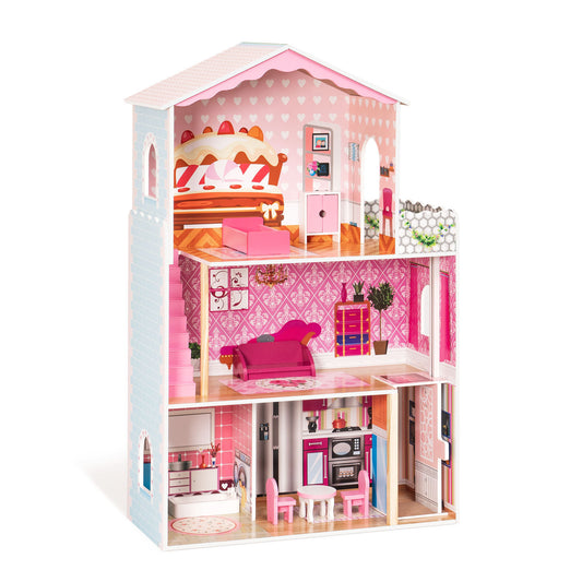 Dreamy Wooden Dollhouse: Spark Imaginative Play