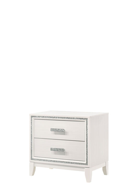 Haiden Nightstand, White Finish 28453