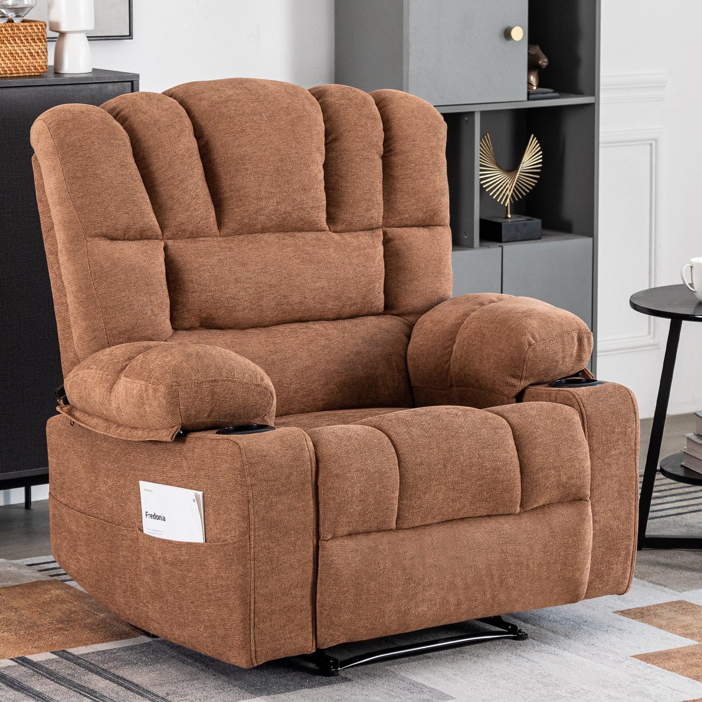 Heated Massage Recliner Chair with Extended Reclining