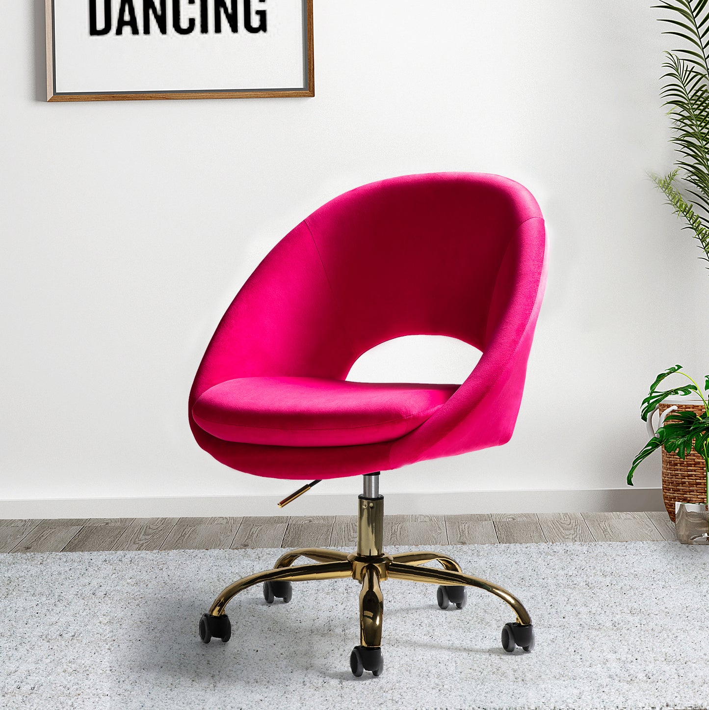 Savas Task Chair-FUCHSIA