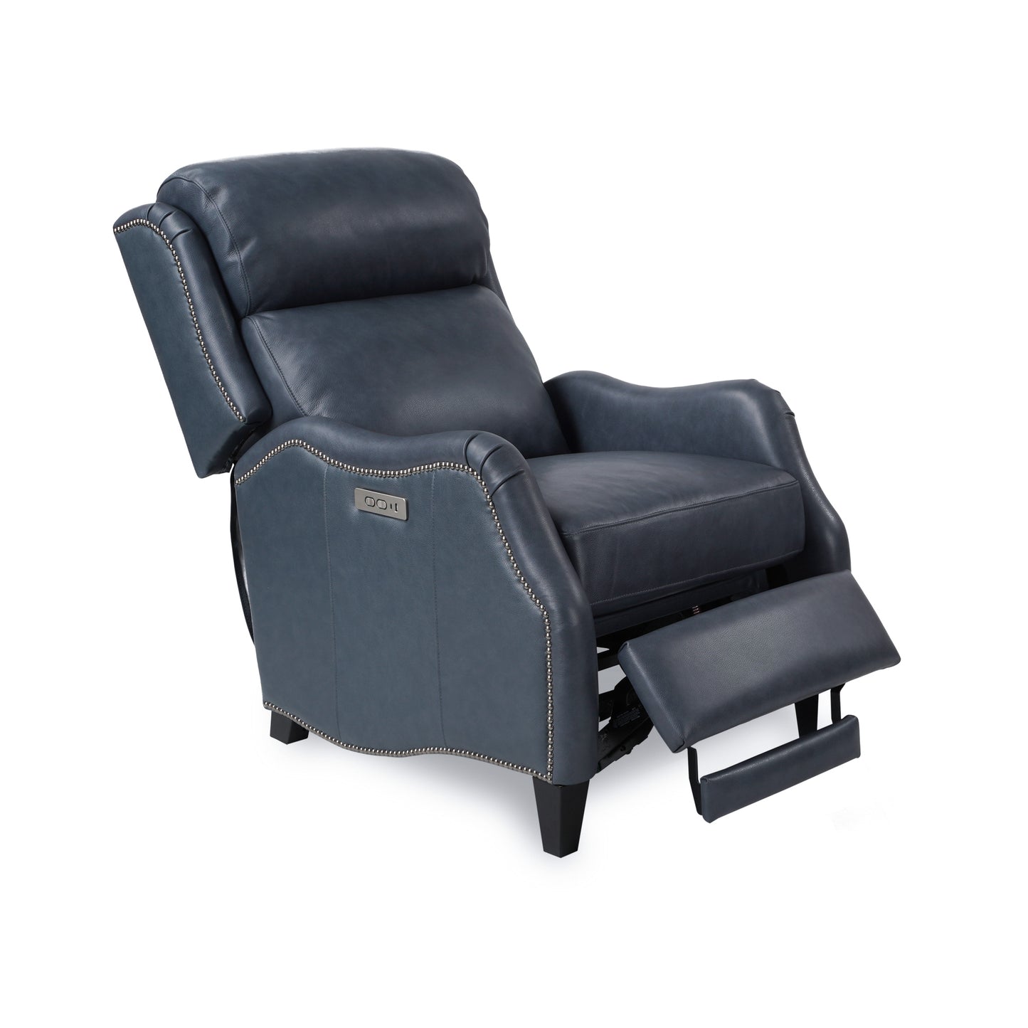 Belinda Genuine Leather Dual Power Recliner Chair with USB and Type C Charging