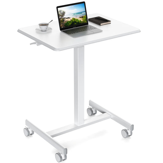 Rolling Laptop Desk for Health and Productivity