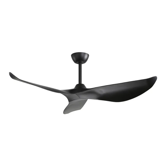 Ceiling Fan With Dimmable Remote Control & Reversible Wood Blade Motor