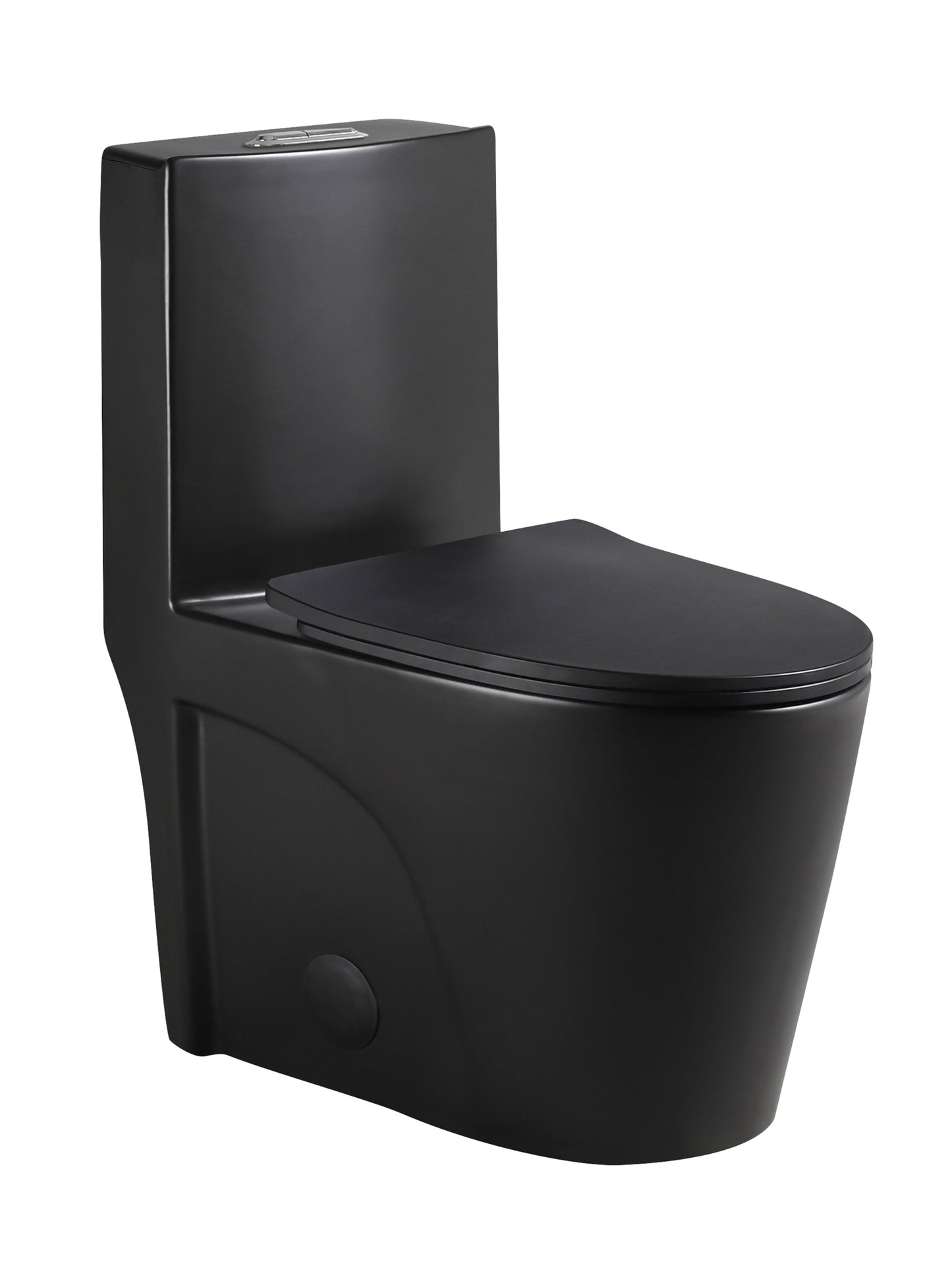 Elongated One-piece toilet